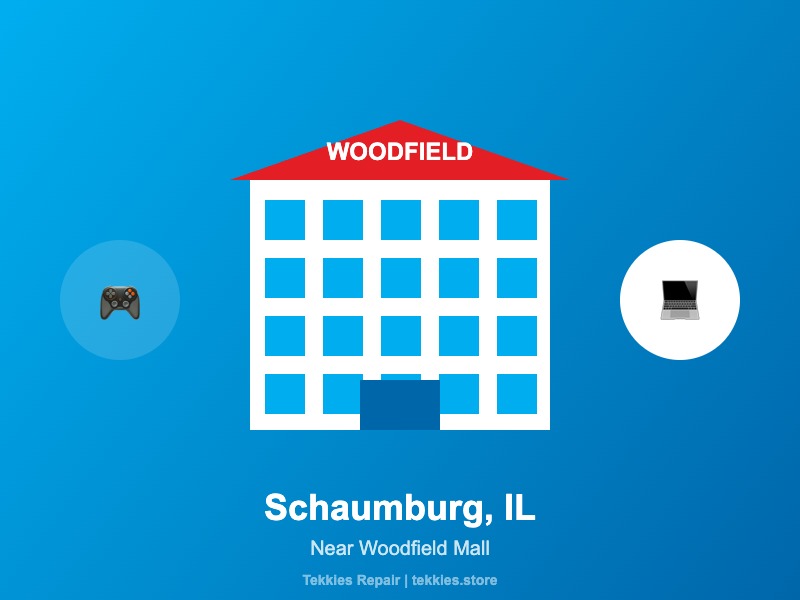 Schaumburg computer repair shop near Woodfield Mall - Tekkies